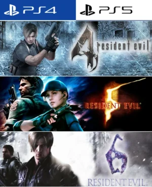 Kupi Resident Evil 4 5 i 6 PS4 digitalni paket po najpovoljnijoj ceni u Srbiji