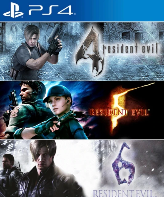 Kupi Resident Evil 4 5 i 6 PS4 digitalni paket po najpovoljnijoj ceni u Srbiji
