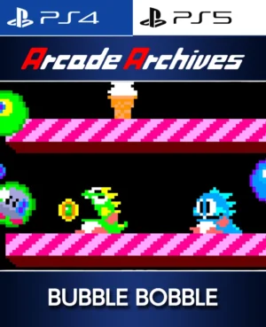 Kupi Arcade Archives BUBBLE BOBBLE PS4 digitalnu igru po najpovoljnijoj ceni u Srbiji
