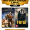 Kupi Mount and Blade 2 Bannerlord i A Way Out PS4 i PS5 paket igara po najpovoljnijoj ceni u Srbiji