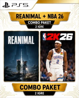 Kupi Reanimal i NBA 2K26 PS5 paket igara po najpovoljnijoj ceni u Srbiji