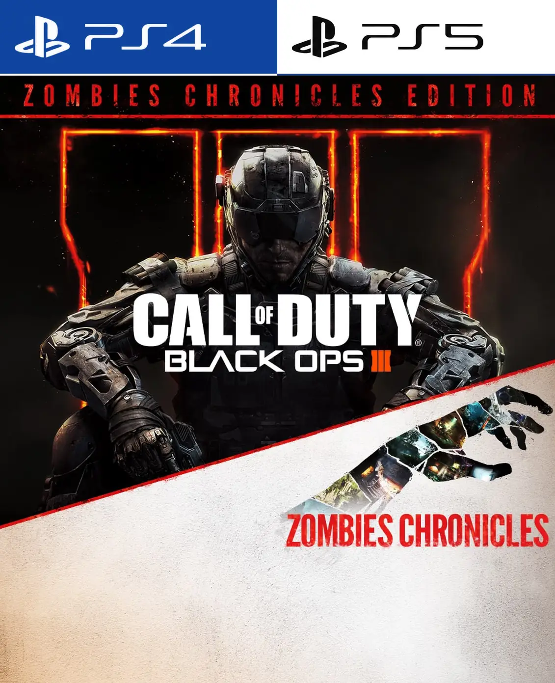 Call of Duty: Black Ops III Zombies Chronicles Edition – naslovna slika PS4 igre kompatibilne sa PS5