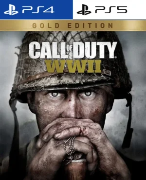 Call of Duty: WWII Gold Edition – naslovna slika PS4 igre kompatibilne sa PS5