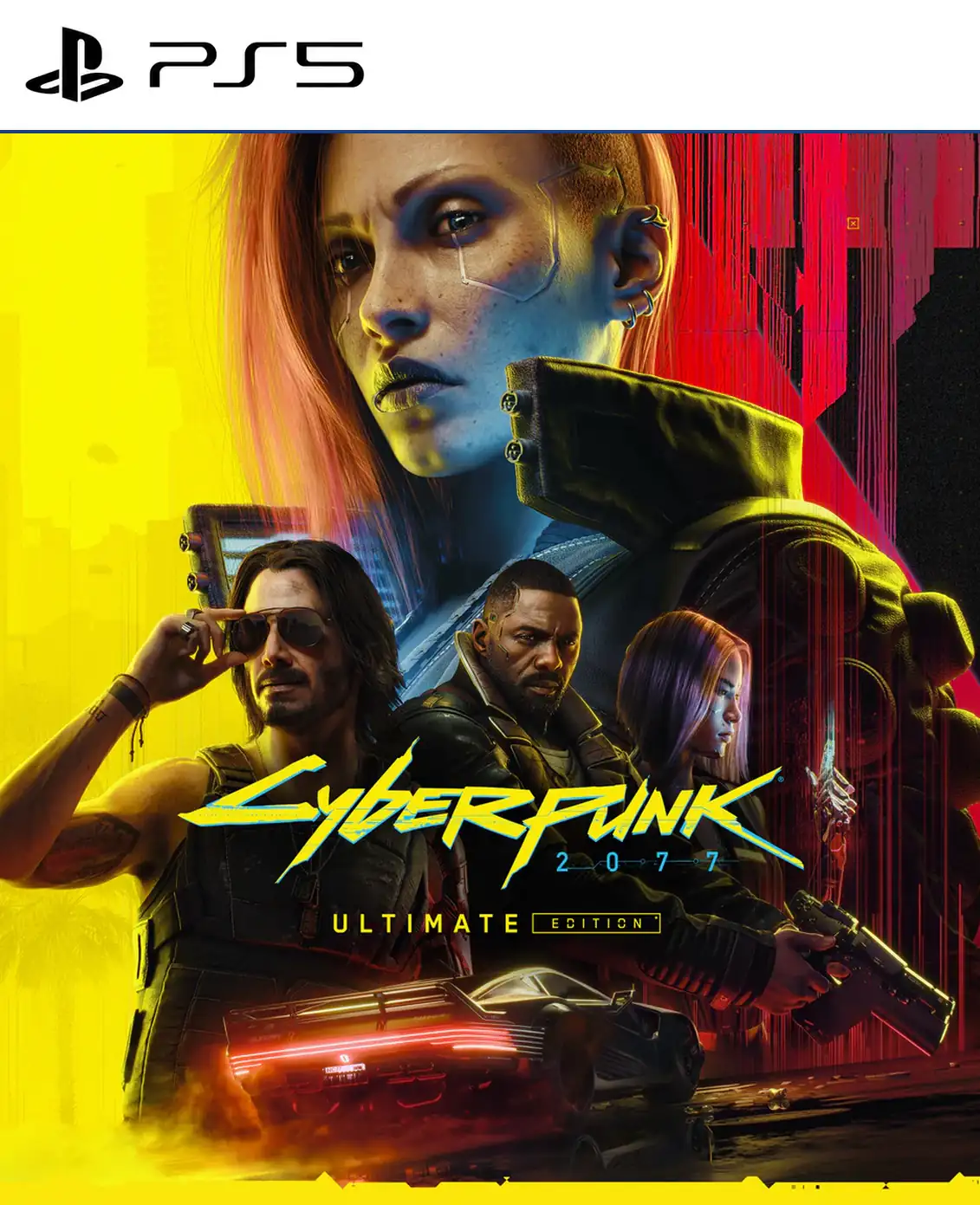 Cyberpunk 2077 Ultimate Edition – naslovna slika igre za PS5